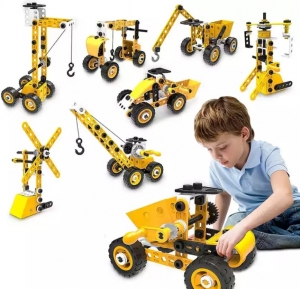 8 in 1 kids toys   self-assembling engineering 