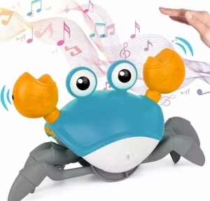 Electronic Musical Crawling Crab Toy